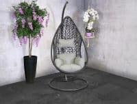 Mona Relas Hangstoel Black