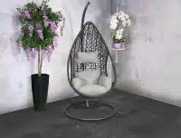 Mona Relas Hangstoel Black