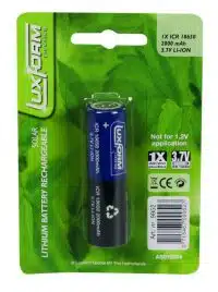 Lithium oplaadbare solarbatterij