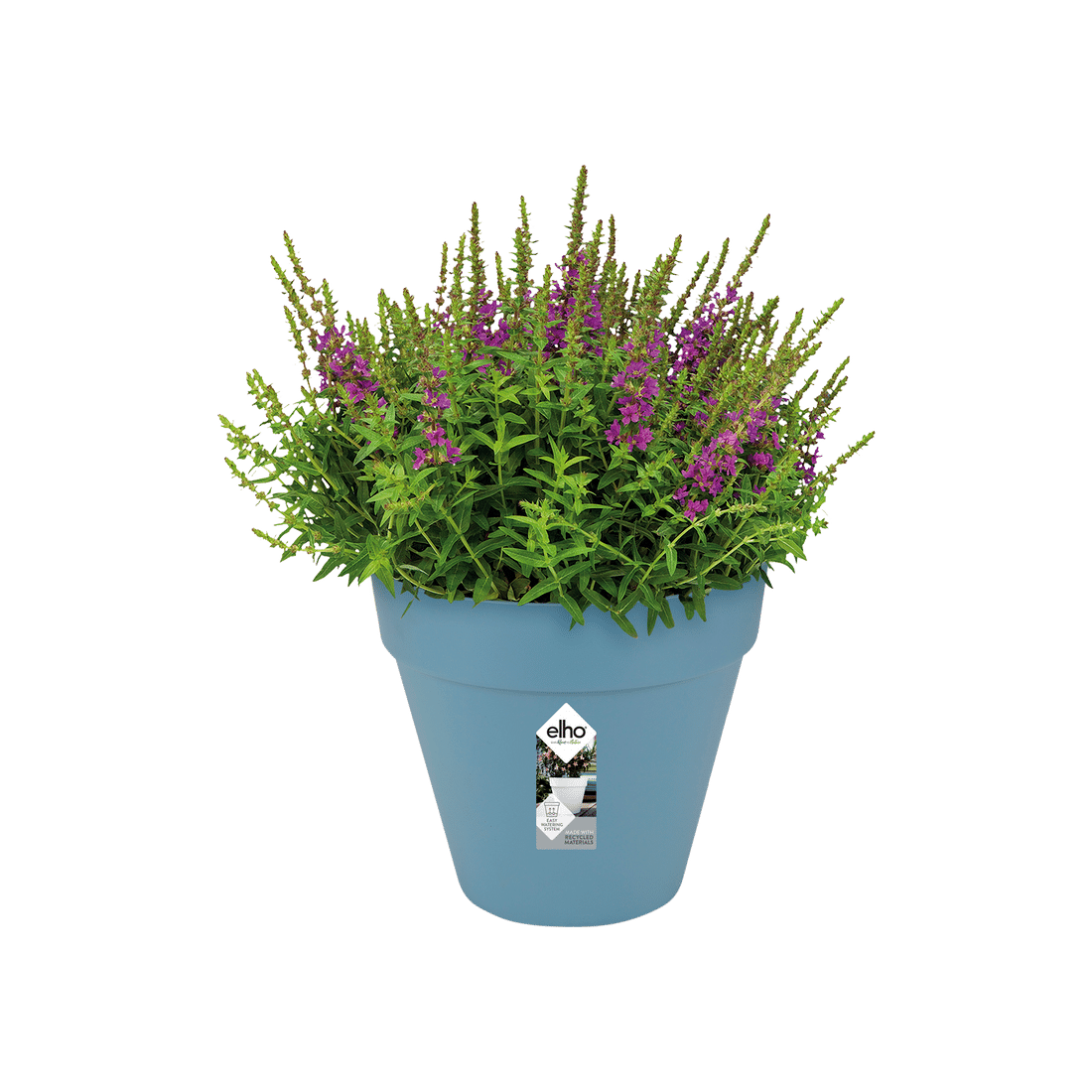 Loft Urban rond 25cm. vintage blauw