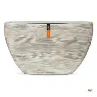 Pot ovaal L83xB30xH40cm ivoor