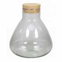 Pyramide met kurk D7.3/16.5 H20cm