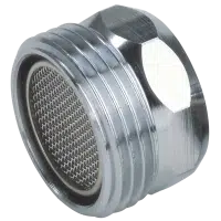 Schroefadapter voor zachte bruisstraal