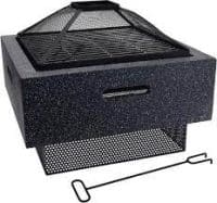Vuurschaal met BBQ rack 52X52X30cm