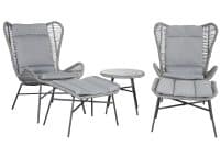 Milan Relax Set Antraciet