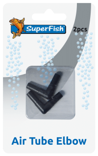 SuperFish Luchtslang elleboog 2 stuks