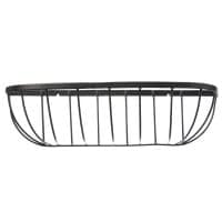 Hanging Basket Smeedijzer zwart H16.5x61x16cm