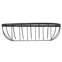 Hanging Basket Smeedijzer zwart H16.5x61x16cm