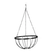 Hanging Basket Smeedijzer zwart D35cm