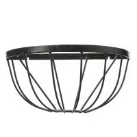 Hanging Basket Smeedijzer zwart D40cm