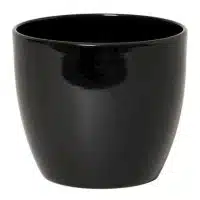 Pot Boule zwart D32 H27cm