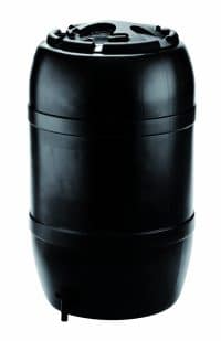 Regenton Kunststof groen 210L H97xØ57cm