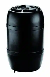 Regenton Kunststof groen 210L H97xØ57cm