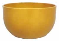 Schaal Boule okergeel D26 H14