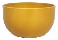 Schaal Boule okergeel D26 H14