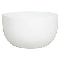 Schaal Boule wit D26 H14