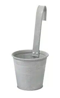 Zinc Old Look Fence Hangpot D13 H12/28