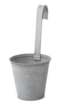 Zinc Old Look Fence Hangpot D16 H15/35