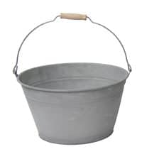 Zinc Old Look Low Bucket D32 H18