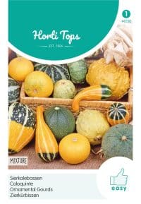 HT Cucurbita, Sierkalebas kleinvruchtig gemengd