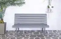 Bella Bench Grey 150cm