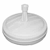 Parasolstandaard wit