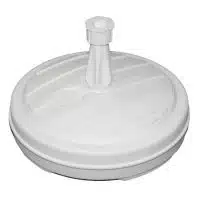 Parasolstandaard wit