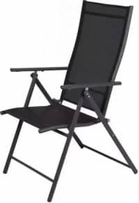 Vouwstoel Staal Donkergrijs