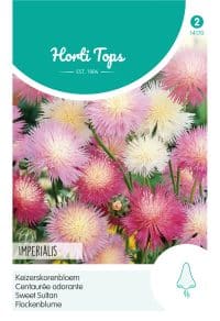 HT Centaurea, Keizerskorenbloem Imperialis gemengd