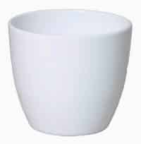 Pot Boule wit D7.5 H6