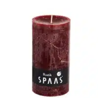 70/130 Rustic pillar wine red