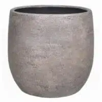 Pot Mira industrieel wit D24 H22