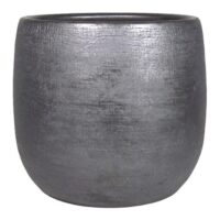 Pot Mira industrieel zwart D18 H16