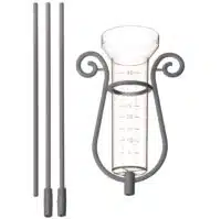 Regenmeter incl. Alu. Steel 110cm-40mm