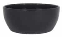 Schaal Boule zwart glans D18.5 H8.5