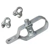 Draadspanset Verzinkt met 2 Klemmen