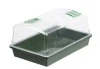Kweekkas met Ventilatie groen H18x37.5x24cm.