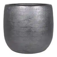 Pot Mira industrieel zwart D24 H22