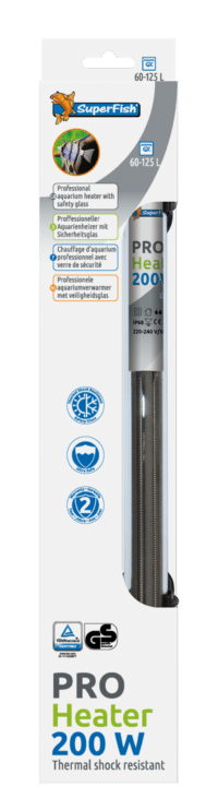 Pro Heater 200W 60-125L (35cm)