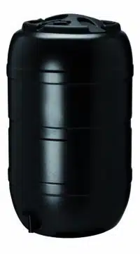 Regenton Kunststof groen 120L H81xØ50cm